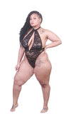 Speechless Mesh Halter Teddy