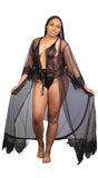 Black Romance Robe