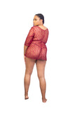 Passion Leopard Lace Robe