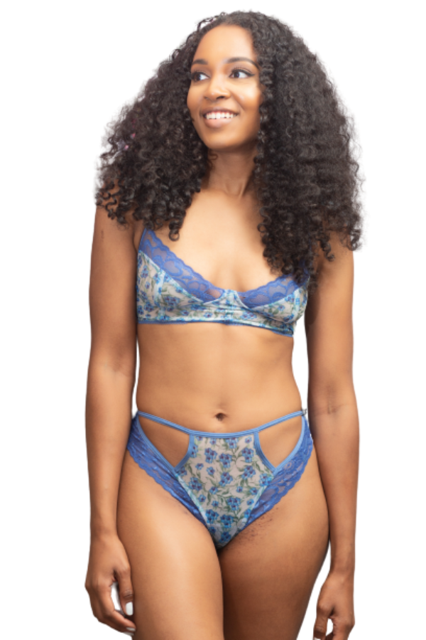Blossom Blue x Lace